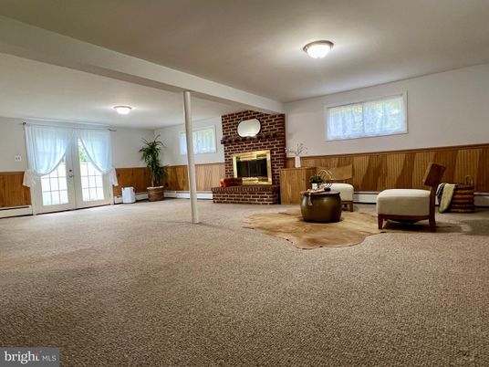 Fireplace, Interior, Stone Walls