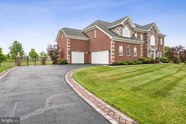 Attached, Exterior, Facade, Brick Facade, French Provincial