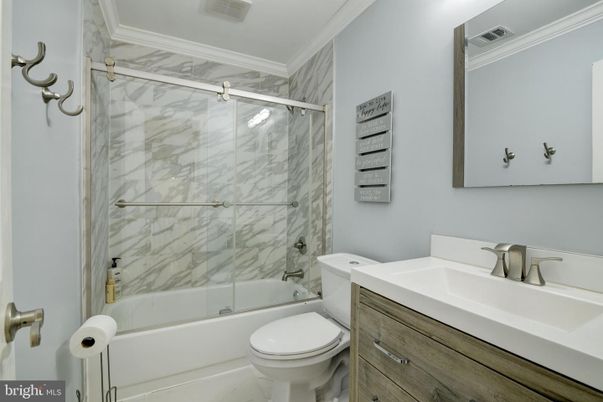 Bathroom, Glass Shower, Interior, Marble Walls