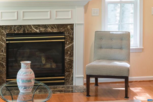 Fireplace, Interior, Wood Texture Flooring