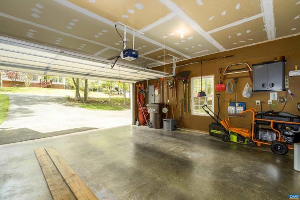 Garage, Interior, Recessed Lighting