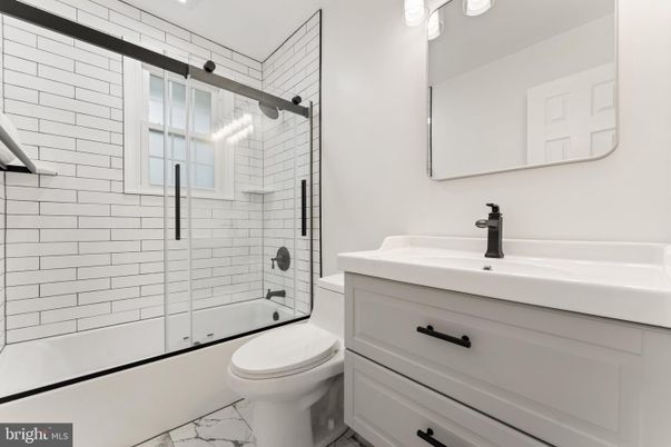 Bathroom, Glass Shower, Interior, Marble