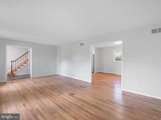 Empty room, Interior, Wood Texture Flooring