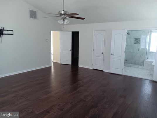 Bathroom, Empty room, Interior, Marble, Marble Walls, Wood Texture Flooring