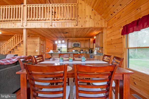 Dining room, Interior, Kitchen, Wooden Ceilings, Wood Texture Flooring, Wooden Walls
