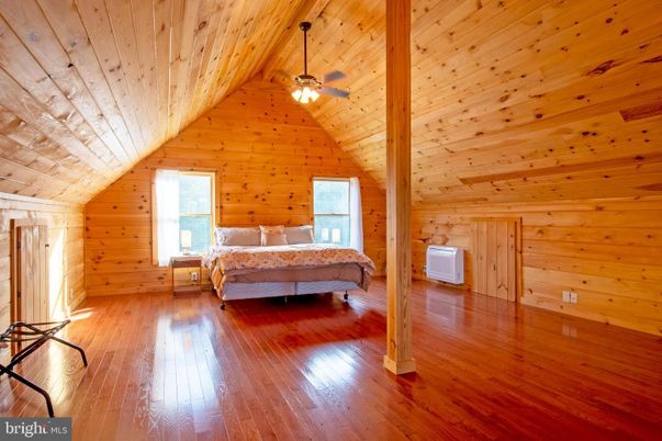 Bedroom, Interior, Wooden Ceilings, Wood Texture Flooring, Wooden Walls