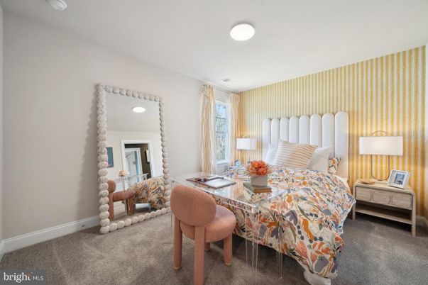Bedroom, Home Office, Interior, Recessed Lighting