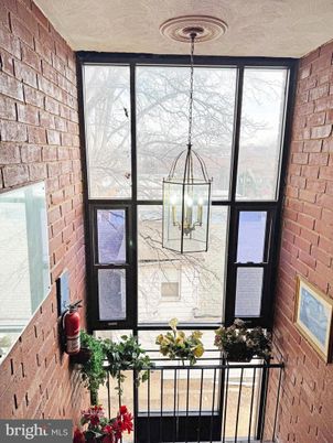 Interior, Pendant Lights, Stone Walls