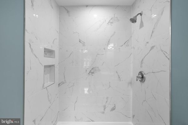 Bathroom, Interior, Marble Walls