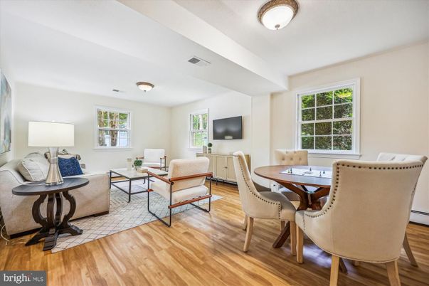 Dining room, Interior, Living room, Wood Texture Flooring