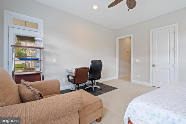 Bedroom, Home Office, Interior, Recessed Lighting
