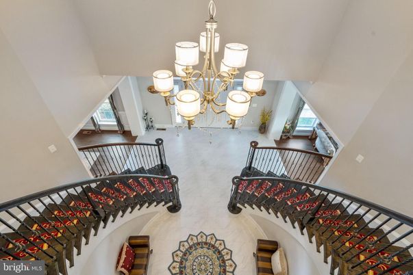Chandelier, Interior, Marble
