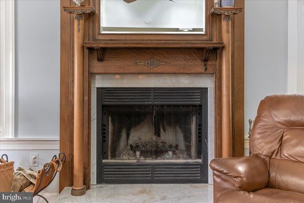 Fireplace, Interior, Marble