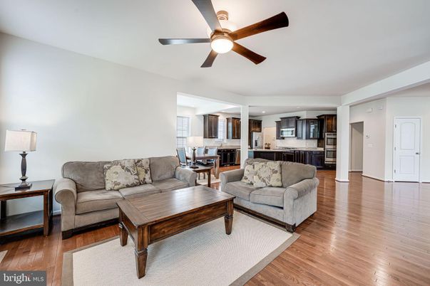 Interior, Kitchen, Living room, Wood Texture Flooring