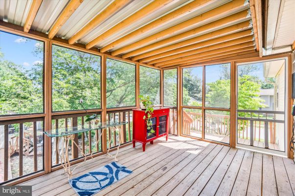 Interior, Sun Room, Wood Texture Flooring