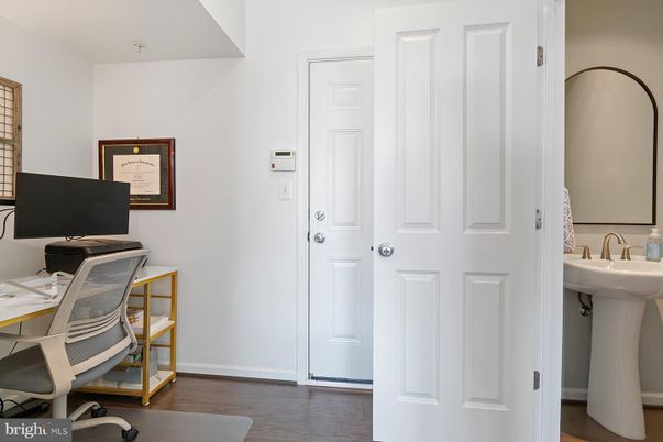 Home Office, Interior, Wood Texture Flooring