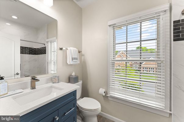 Bathroom, Interior, Marble Walls, Recessed Lighting