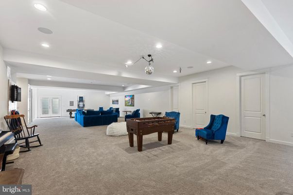 Game Room, Interior, Living room, Recessed Lighting