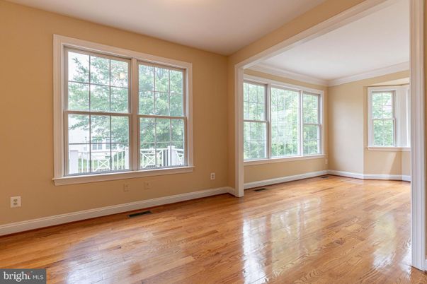 Empty room, Interior, Wood Texture Flooring