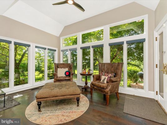 Interior, Sun Room, Wood Texture Flooring
