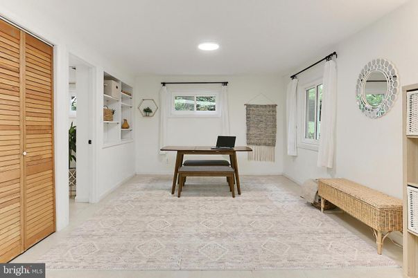 Home Office, Interior, Recessed Lighting