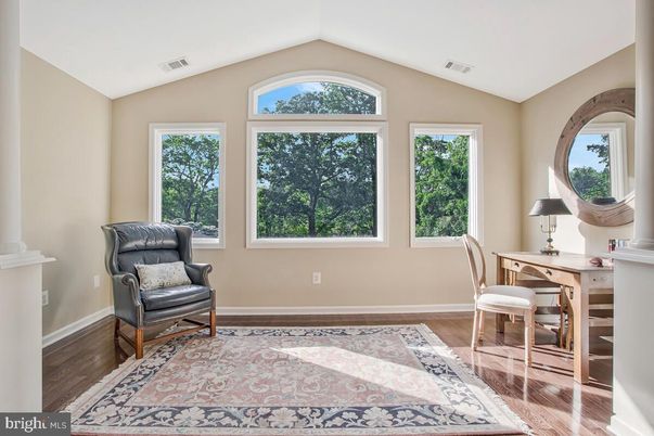Home Office, Interior, Wood Texture Flooring