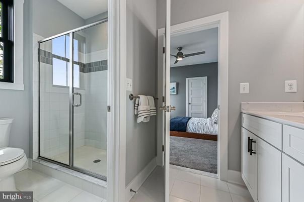 Bathroom, Bedroom, Glass Shower, Interior