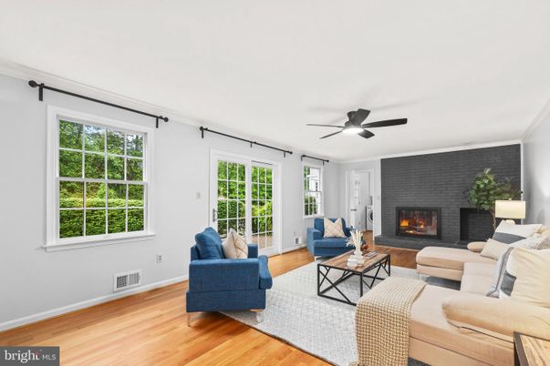 Fireplace, Interior, Living room, Stone Walls, Wood Texture Flooring