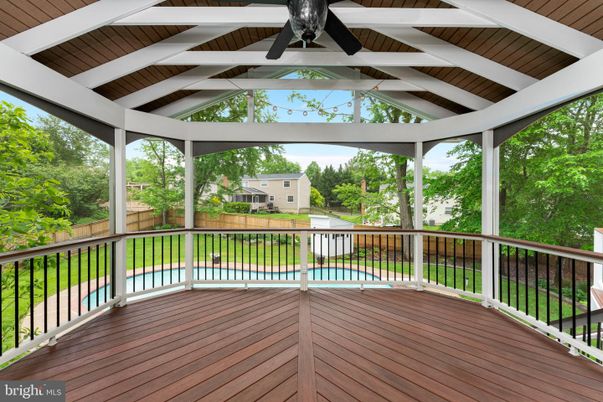 Exterior, Wood Texture Flooring