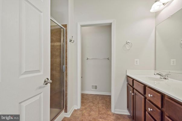 Bathroom, Dual Sink Vanities, Glass Shower, Interior
