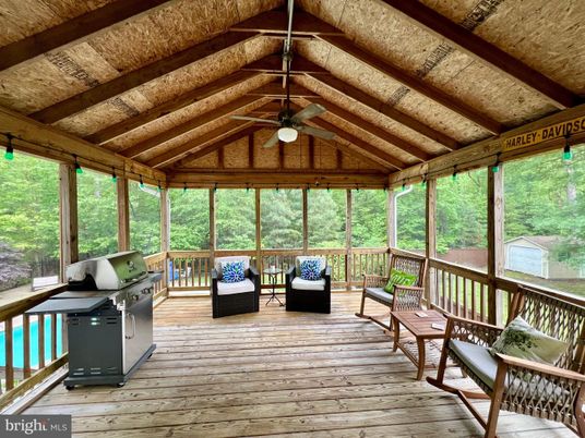 Interior, Sun Room, Wooden Beams, Wooden Ceilings, Wood Texture Flooring