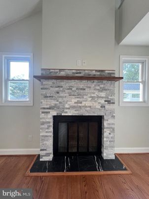Fireplace, Interior, Wood Texture Flooring