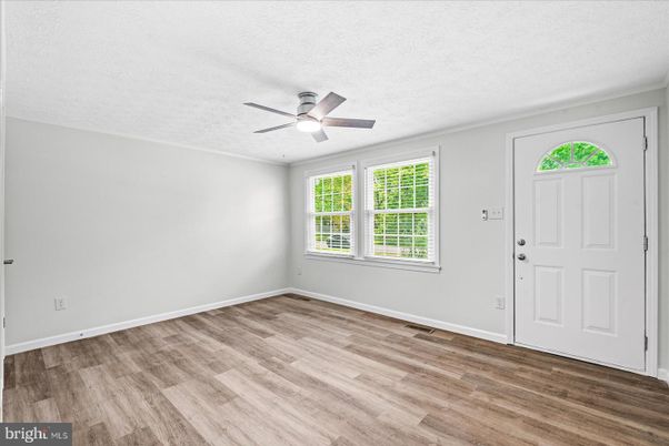 Empty room, Interior, Wood Texture Flooring