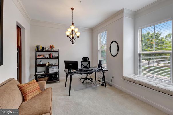 Chandelier, Home Office, Interior