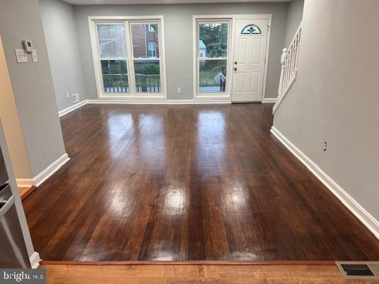 Empty room, Interior, Wood Texture Flooring