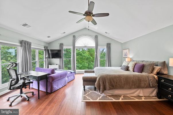Bedroom, Home Office, Interior, Wood Texture Flooring