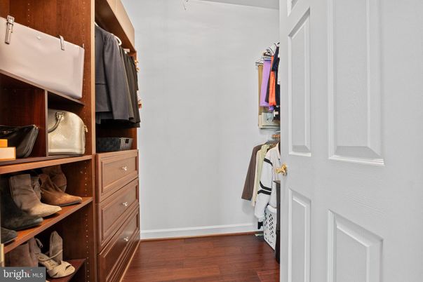 Interior, Walk-in Closets, Wood Texture Flooring