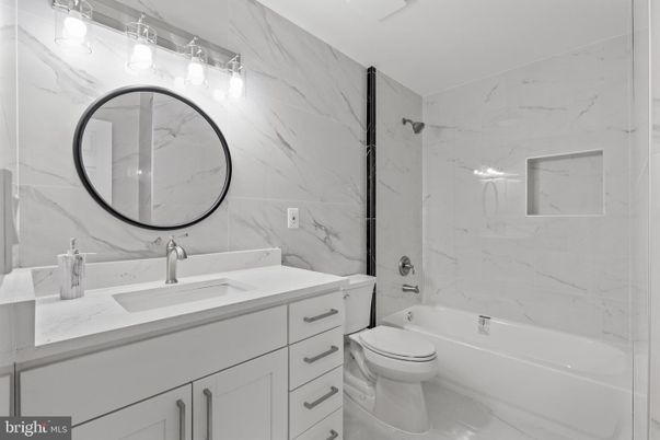 Bathroom, Interior, Marble Walls