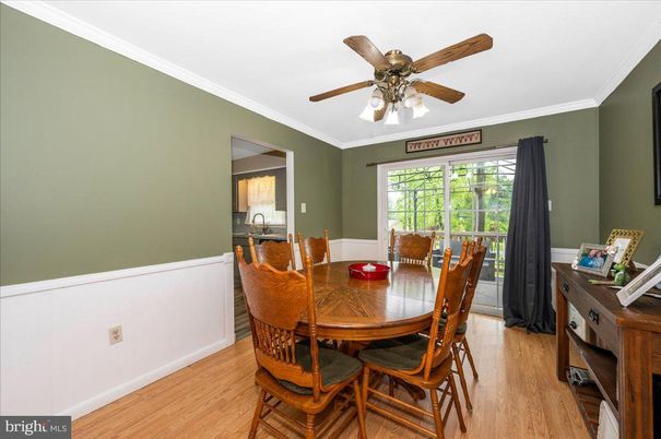 Dining room, Interior, Wood Texture Flooring