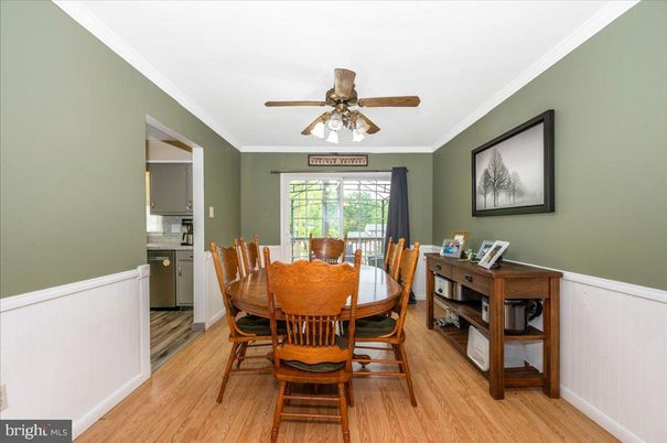 Dining room, Interior, Wood Texture Flooring