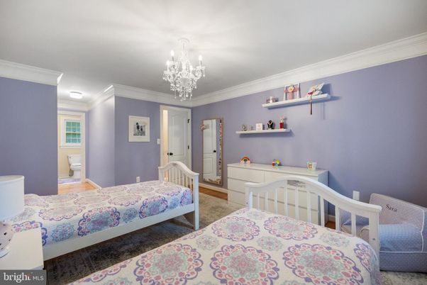 Bedroom, Chandelier, Interior