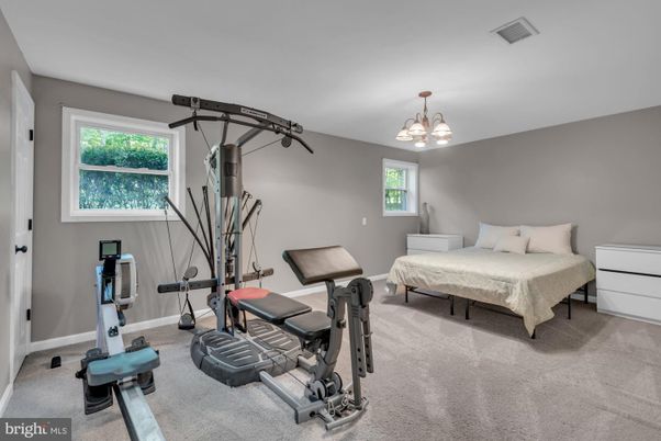 Bedroom, Fitness Equipment, Interior