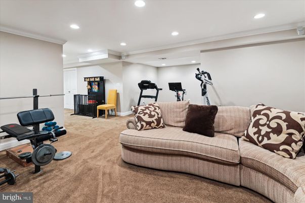 Fitness Equipment, Interior, Recessed Lighting