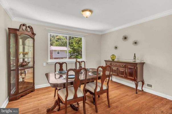 Dining room, Interior, Wood Texture Flooring