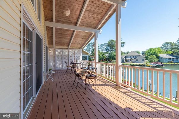 Exterior, Water, Wooden Ceilings, Wood Texture Flooring