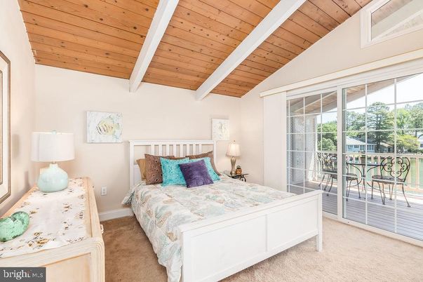 Bedroom, Interior, Wooden Ceilings