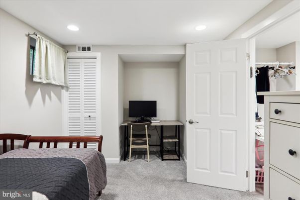 Home Office, Interior, Recessed Lighting