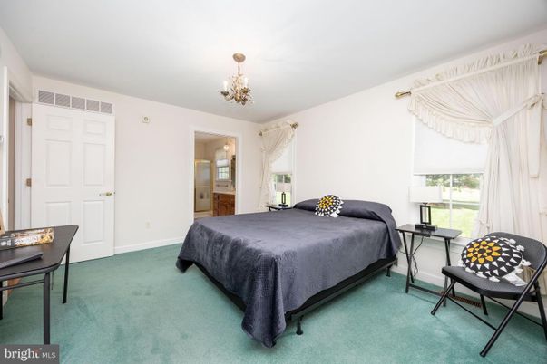 Bedroom, Chandelier, Interior