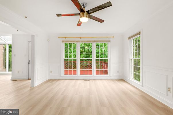 Empty room, Interior, Wood Texture Flooring