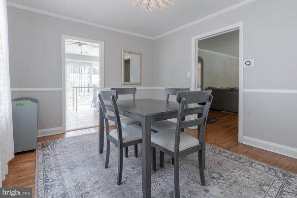 Dining room, Interior, Wood Texture Flooring